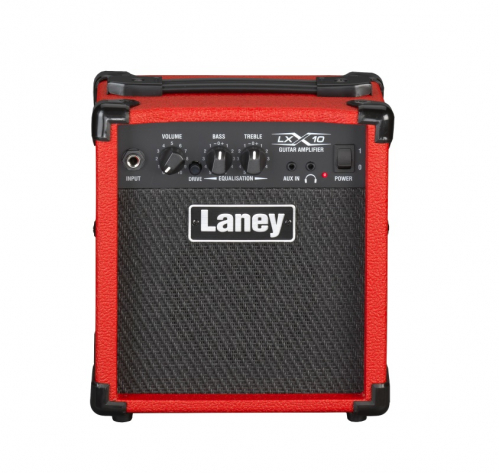 Laney LX-10 Red electric guitar combo amplifier