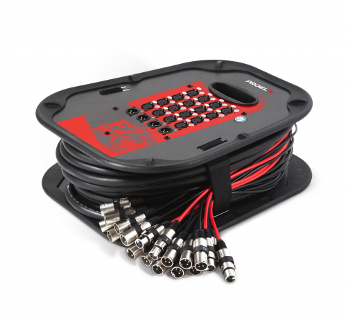 Proel EZ BOX1604 - Stagebox 16 IN / 4 OUT, 15m