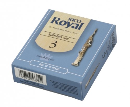 Rico Royal 3.0 soprano saxophone reed