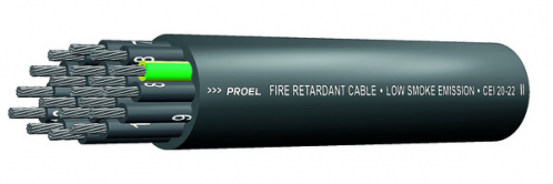 Proel HPC1925FGN multicore cable 19par