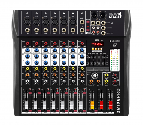 Italian_Stage 2MIX8PRO mixer