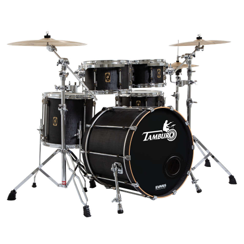 Tamburo UNIKA522FN Flamed Black drumset