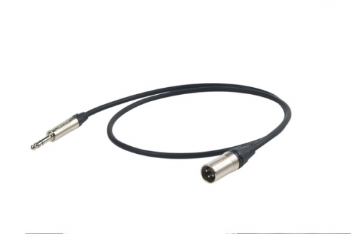 Proel ESO240LU1 audio cable TRS / XLRm 1m