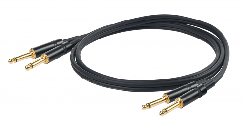 Proel CHLP315LU15 audio cable 2x TS / 2x TS 1,5m