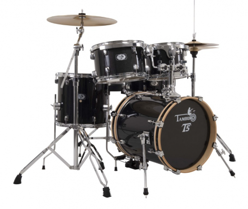 Tamburo T5R22BSSK Black Sparkle drumset