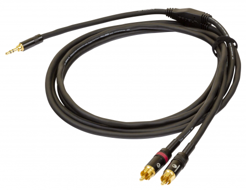 Proel CHLP215LU3XL audio cable 2x RCA / mini TRS 3m