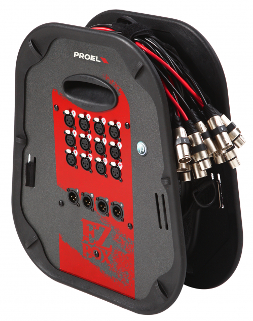 Proel EZ BOX1204 - Stagebox 16 12 IN / 4 OUT, 15m