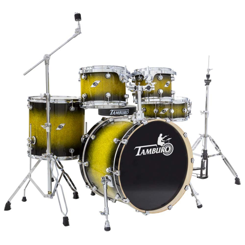 Tamburo FORMULA22GBSK Gold Black drumset