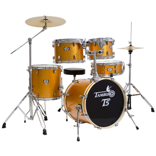 Tamburo T5S18YWSK Yellow Rust drumset