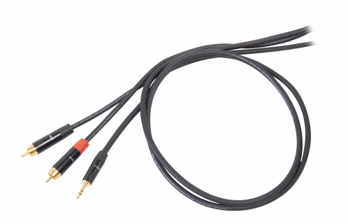 Proel Die Hard DHS520LU5 audio cable mini TRS / 2x RCA 5m