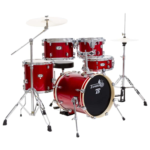 Tamburo T5S16BRDSK Bright Red Sparkle drumset
