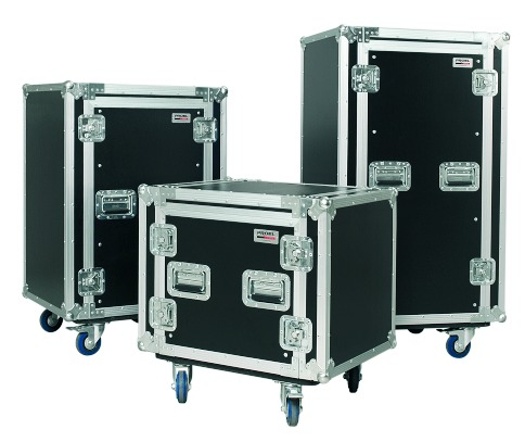 Proel SA16BLKM transport case 16U on wheels