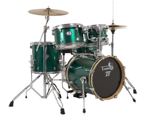 Tamburo T5S16GRSK Green Sparkle drumset