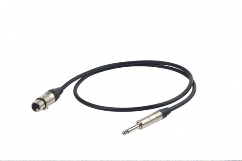 Proel ESO250LU3 audio cable TRS / XLRf 3m