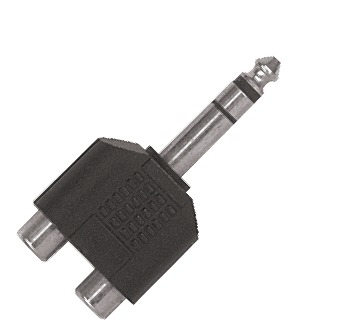 Proel AT250 adapter 2x RCA / TRS