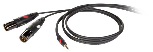 Proel Die Hard DHG595LU18 audio cable mini TRS / 2x XLRm 1,8m