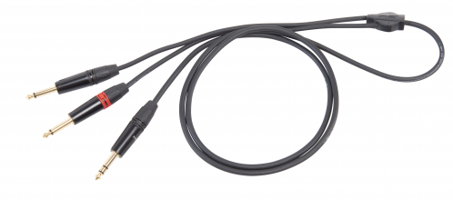 Proel Die Hard DHS540LU18 audio cable TRS / 2x TS 1,8m