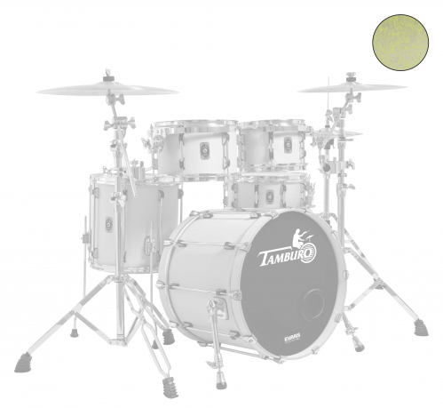 Tamburo UNIKA520FY Fantasy Yellow drumset Tamburo UNIKA520FY Fantasy Yellow drumset