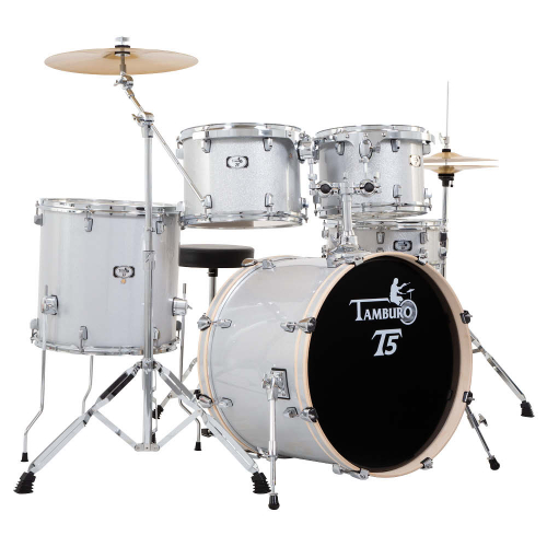 Tamburo T5M22SLSK Silver Sparkle drumset