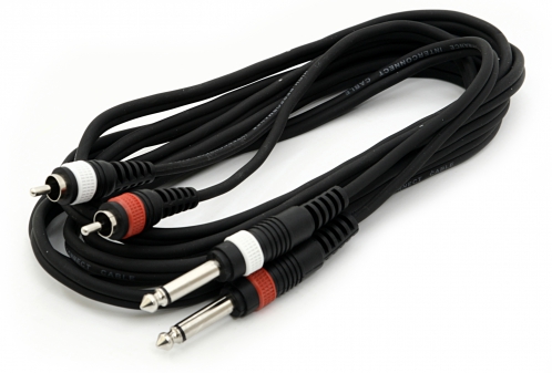 HotWire Basic cable 2xTS - 2xRCA 3,0m