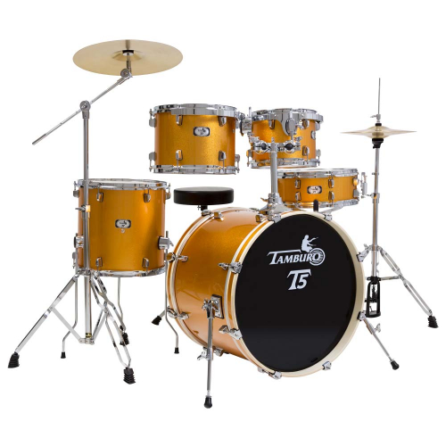 Tamburo T5P20YWSK Yellow Rust Sparkle drumset