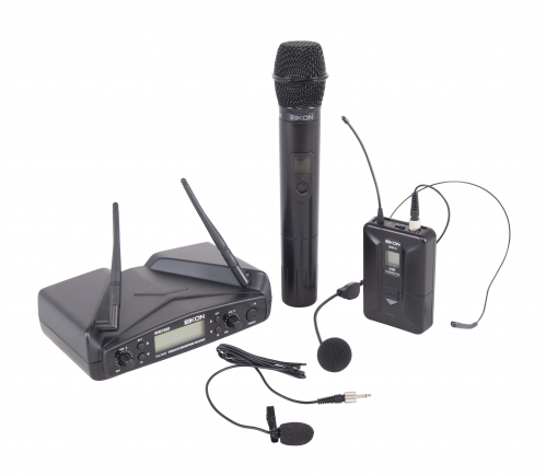 Eikon WM700DKIT wireless handheld/beltpack microphone system