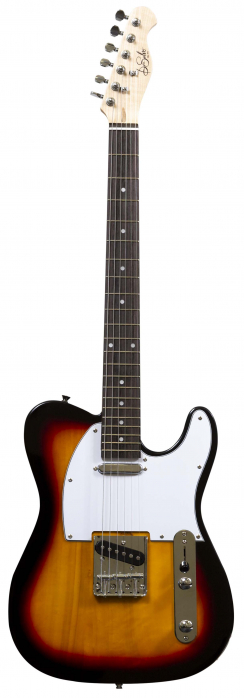 De_Salvo EGTLSB Sunburst Mythos electric guitar