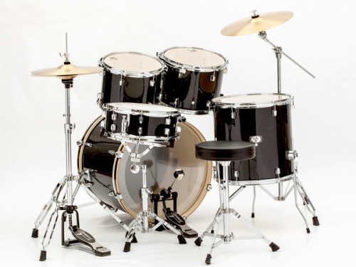 Tamburo T5M22BSSK Black Sparkle drumset