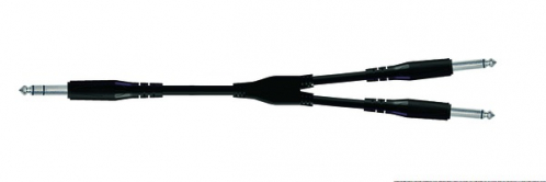 Proel BULK535LU3 audio cable TRS / 2x TS 3m Proel BULK535LU3 audio cable TRS / 2x TS 3m