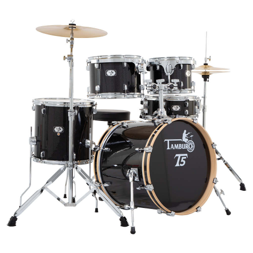 Tamburo T5P20BSSK Black Sparkle drumset