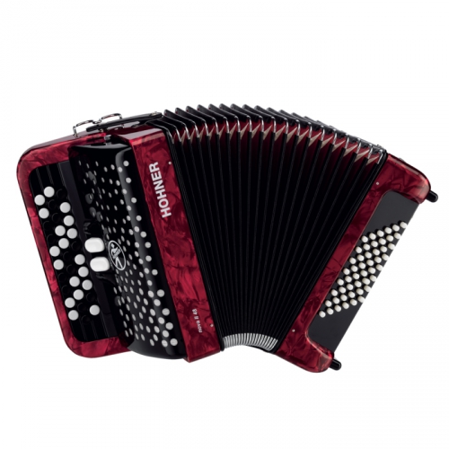 Hohner Nova II 48 accordion (red)