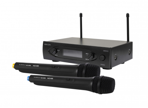 Eikon WM101DMV2 wireless handheld microphone system double