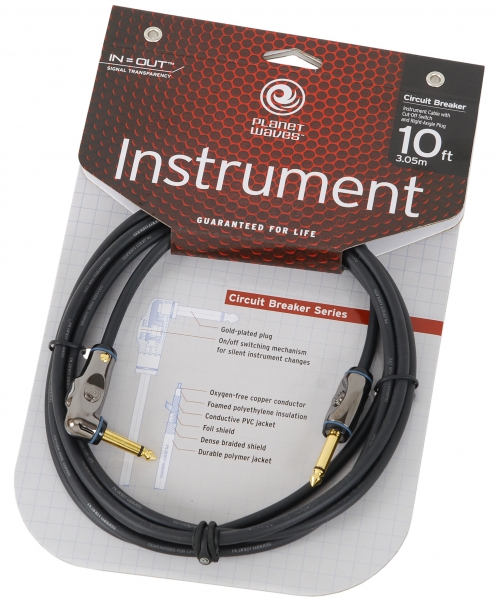 Planet Waves AGRA10 guitar cable 3.0m