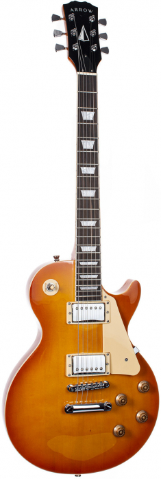 Arrow LP 22 Amber Rosewood/Cream electric guitar