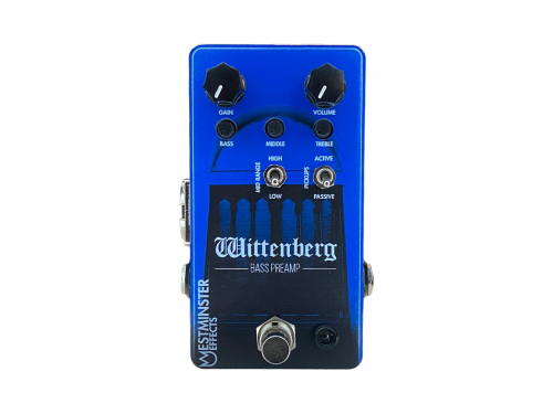 Westminster Effects Wittenberg Bass Preamp V2 bass guitar effect