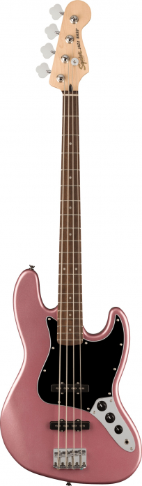 Fender Squier Affinity Series Jazz Bass LRL Burgundy Mist bass guitar