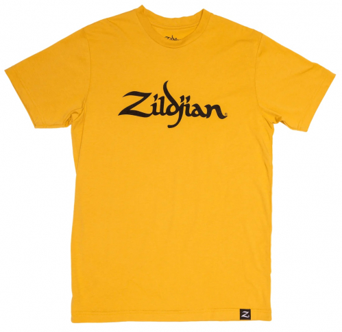 Zildjian T-Shirt, Classic Logo Tee, L, gold,
