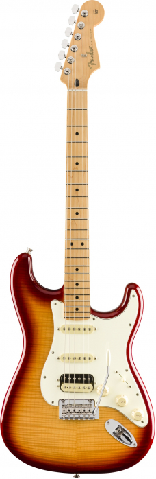 Fender Limited Edition Player Stratocaster Plus Top HSS MN Sienna Sunburst electric guitar