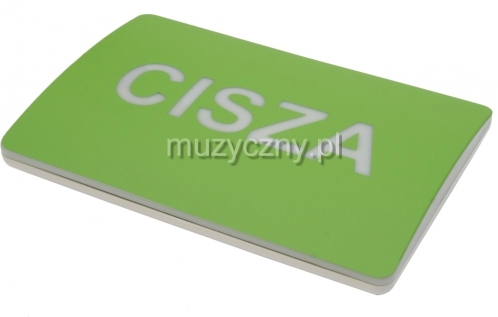 Lena Portal 9W lighting casing with overprint CISZA (SILENCE)