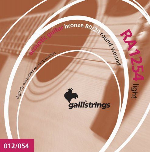 Galli RA1254 Light - acoustic guitar strings