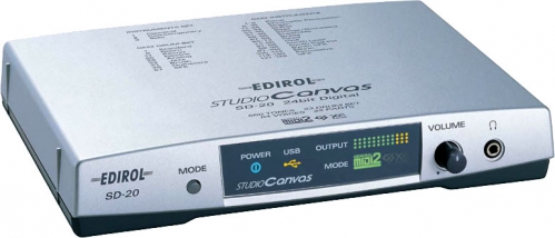 Edirol SD-20 Studio Canvas sound module