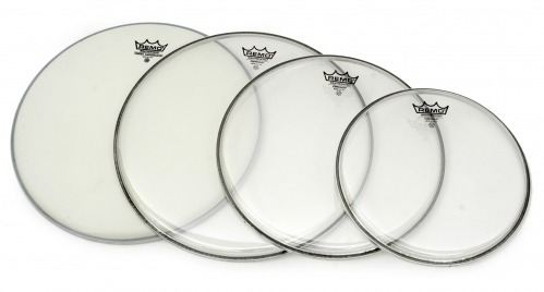 Remo Emperor set (10, 12, 14″) + 14″ Ambassador (set)