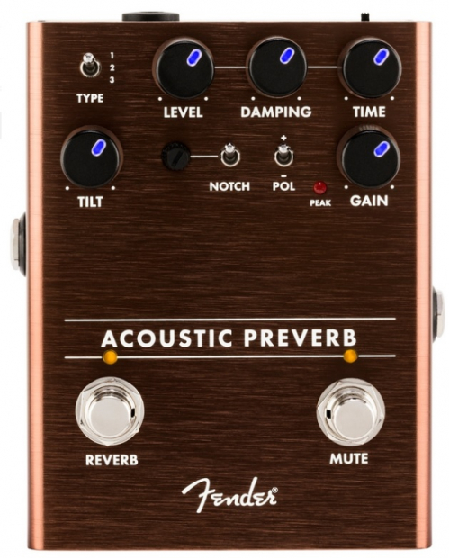 Fender Acoustic Preamp/Reverb guitar effect