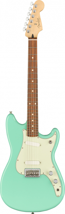 Fender Duo-Sonic PF Sea Foam Green electric guitar