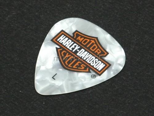 Dunlop H-Davidson Pearloid White Light pick