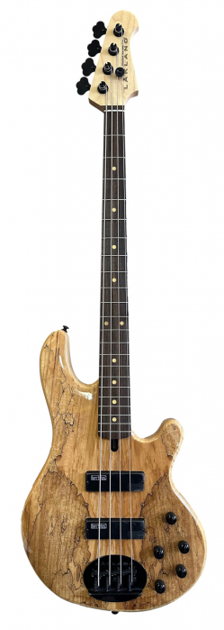 Lakland Skyline 44-01 Deluxe Bass, 4-String - Spalted Maple Top, Natural Gloss bass guitar
