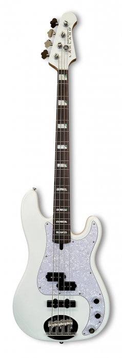 Lakland Skyline 44-64 Custom Bass, 4-String - White Gloss bass guitar