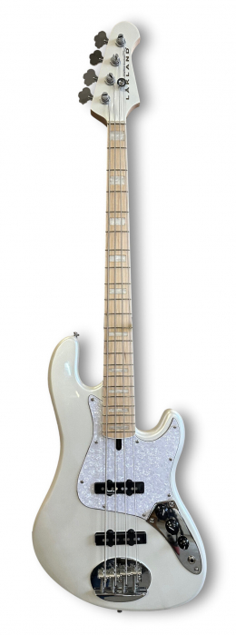 Lakland Skyline Darryl Jones Signature Bass, 4-String - White Pearl Gloss bass guitar