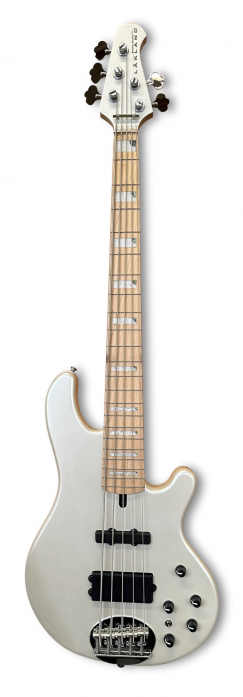 Lakland Skyline 55-02 Custom Bass, 5-String - White Pearl Gloss bass guitar Lakland Skyline 55-02 Custom Bass, 5-String - White Pearl Gloss bass guitar