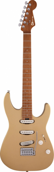 Charvel Pro-Mod DK22 SSS 2PT CM Pharaohs Gold Uszkodzona electric guitar